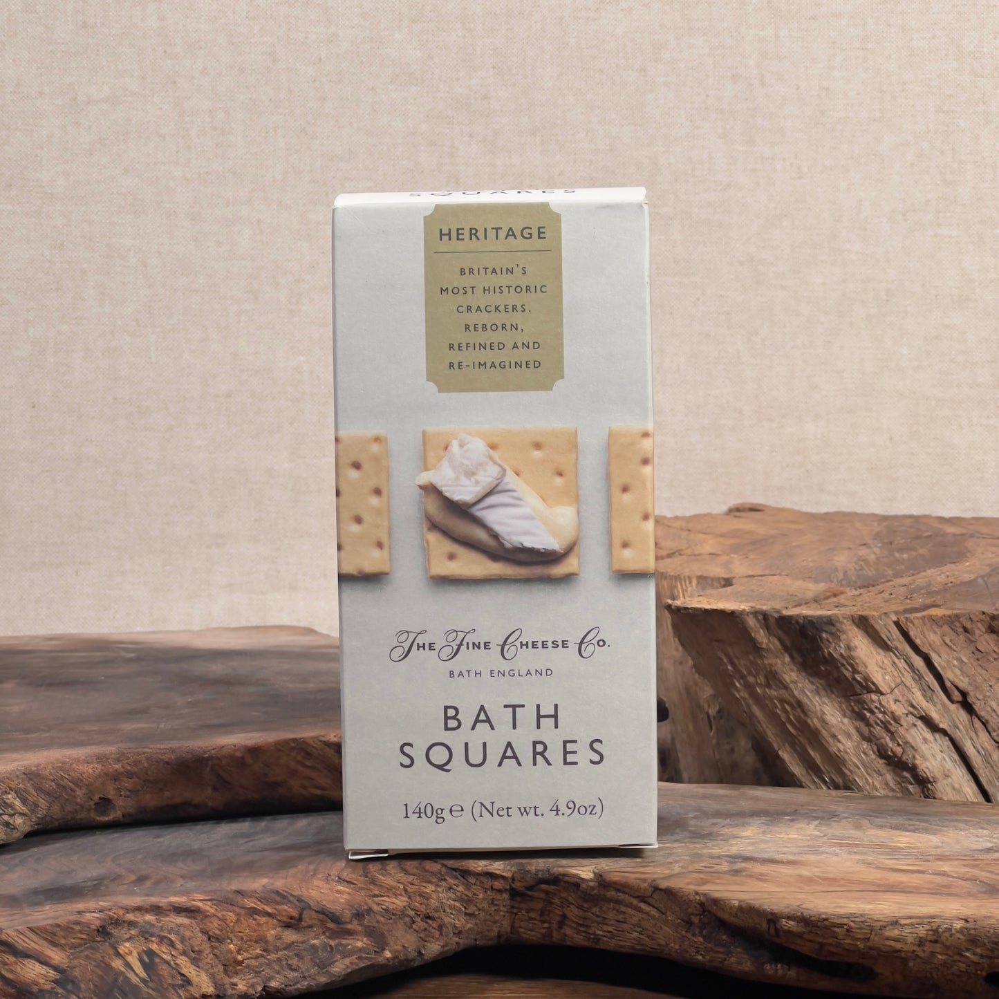 Bath Squares Heritage Crackers - The Fine Cheese Co
