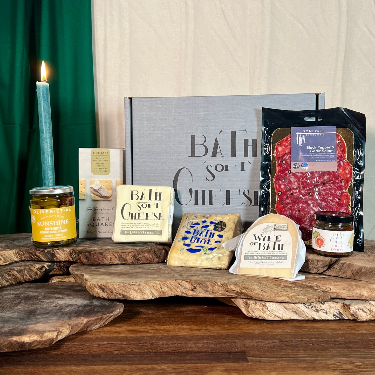 Charcuterie and Olives Box