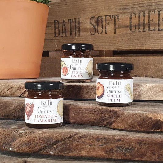 Bath Soft Cheese - Trio of Chutneys 3 x 40g